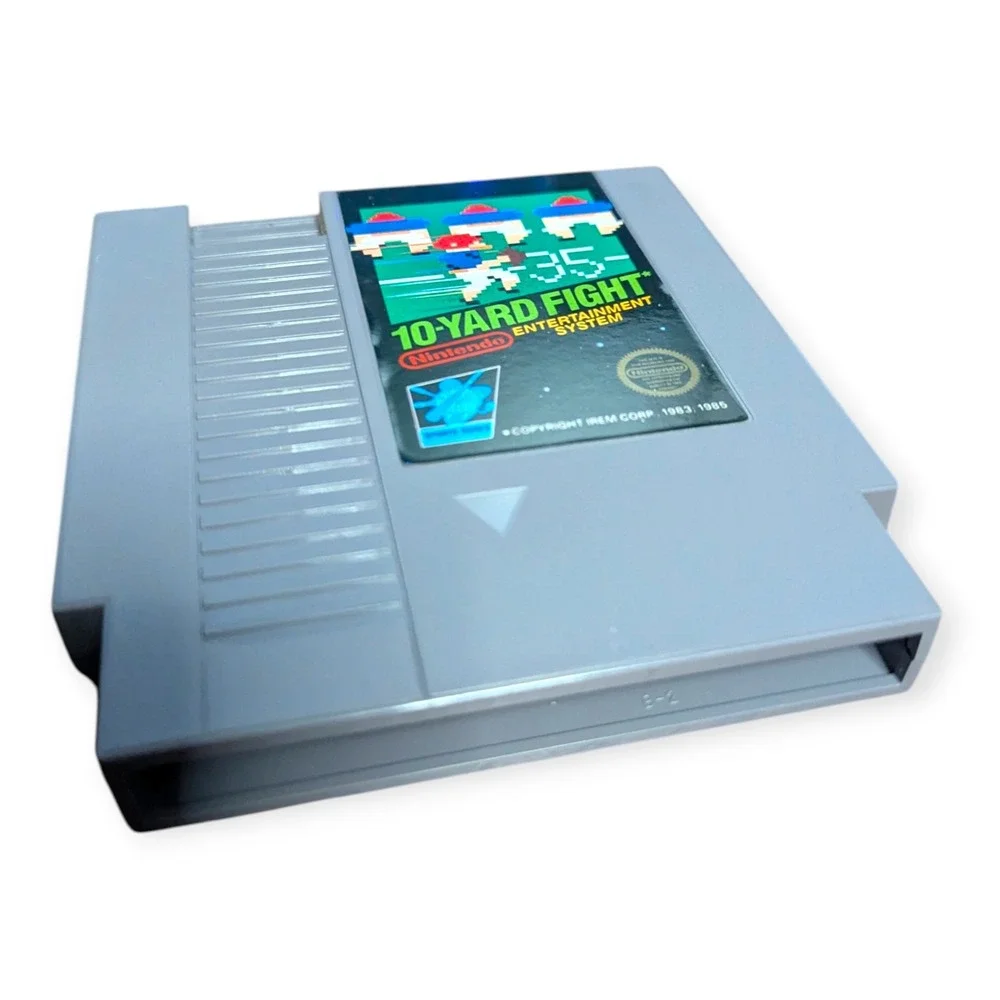 10-Yard Fight Nintendo NES Game Cartridge w/ Manual Sports Series 1985 Authentic